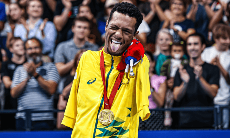 Gabrielzinho vence o 1º ouro para o Brasil nas Paralimpíadas