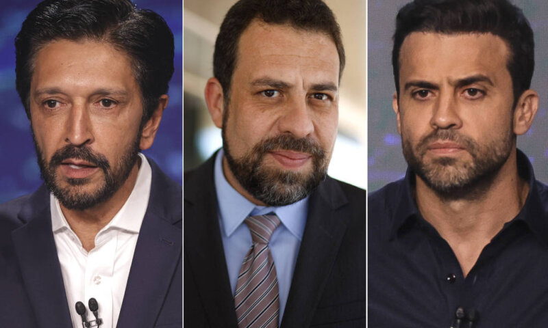 Nunes (27%) e Boulos (25%) se isolam à frente em SP, e Marçal recua para 19%, diz Datafolha