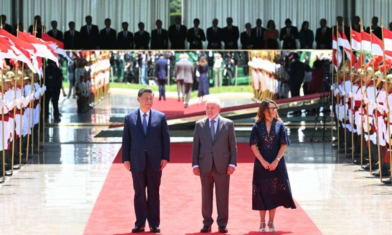 Lula recebe presidente Xi Jinping no Palácio da Alvorada; China é o maior parceiro comercial do Brasil