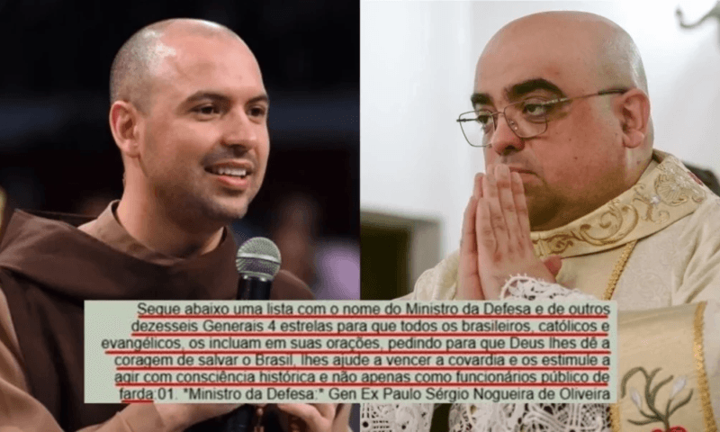 Padre que recebeu ‘oração do golpe’ é celebridade católica com milhões de seguidores