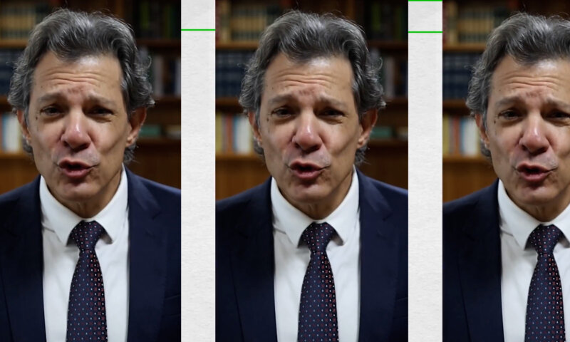 Haddad desmente ‘imposto do Pix e de cachorrinho’ após vídeo falso; AGU pede remoção ao Facebook