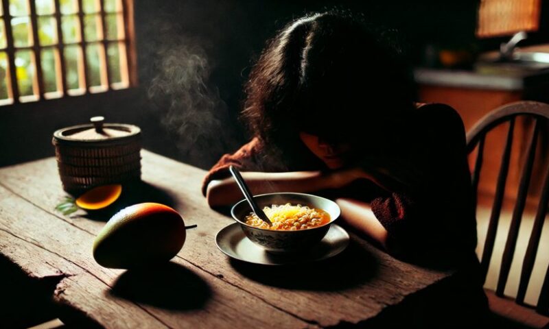 Adolescente de 15 anos morre após comer manga e macarrão instantâneo