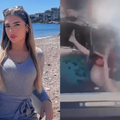 Vídeo Forte: Durante voo de parasailing modelo de 19 anos tem ataque de pânico, solta cinto de segurança e morre