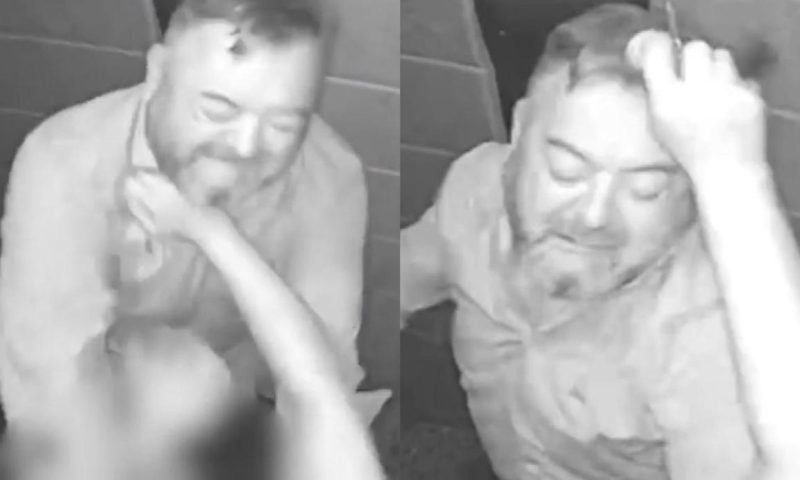 Empresário agride mulher com sequência de cotoveladas e socos em elevador