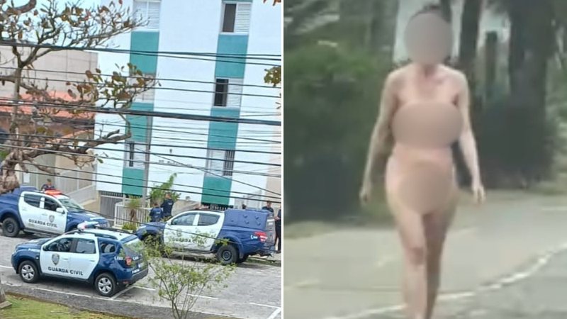 Mulher confessa matar o próprio pai ao ser abordada andando nua na rua