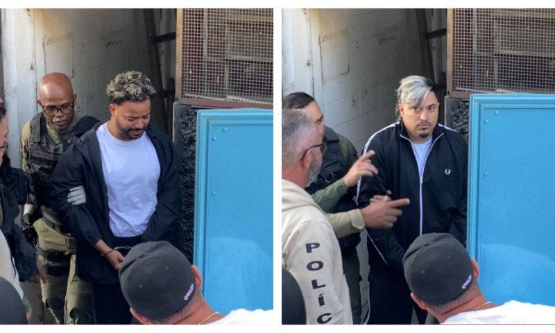 Chorando, Hytalo Santos e marido são transferidos para presídio