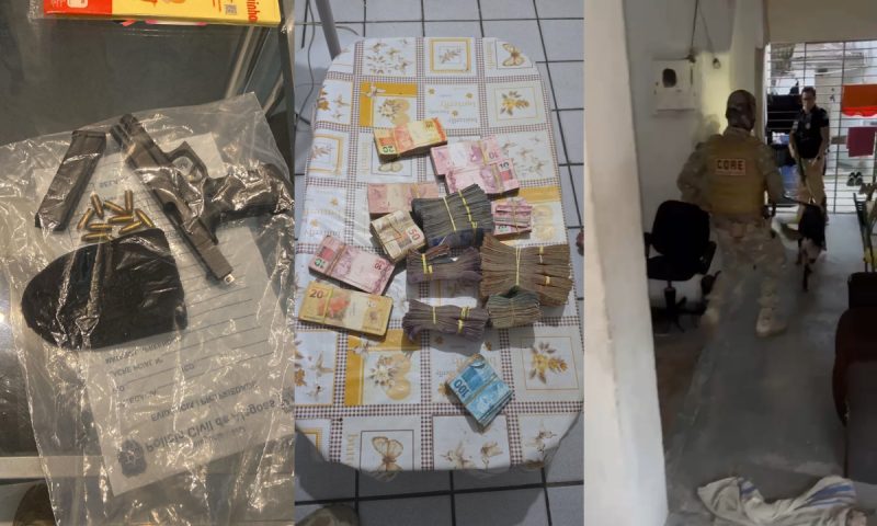 Operação da Policia Cívil em 5 cidades mira grupo suspeito de tráfico e lavagem de dinheiro em Pernambuco