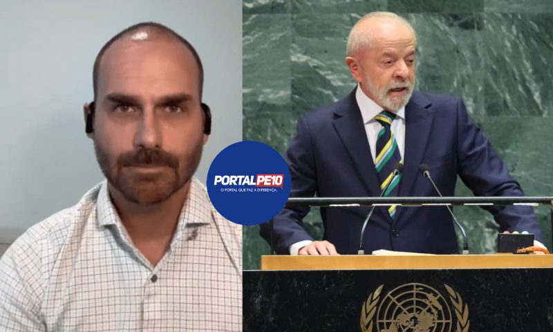 Eduardo Bolsonaro confirma candidatura à Presidência em 2026 contra Lula: “Com meu pai fora, eu sou candidato”