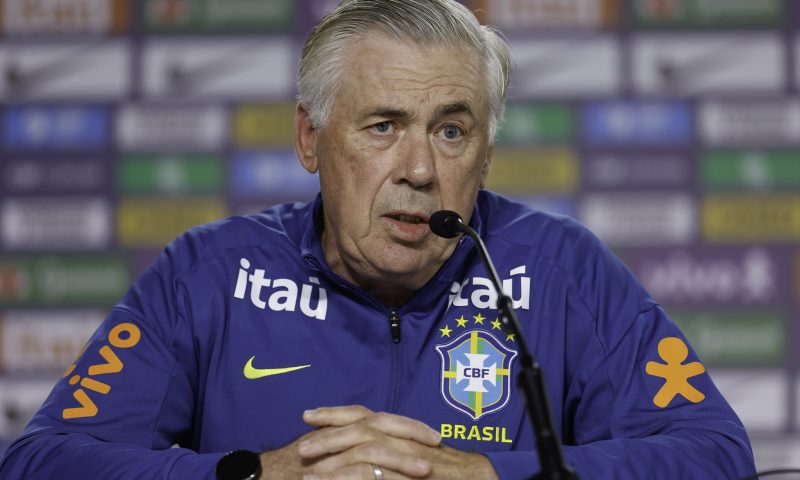 Ancelotti volta a falar da condição física de Neymar e diz que seleção tem ‘‘muitíssima concorrência’’