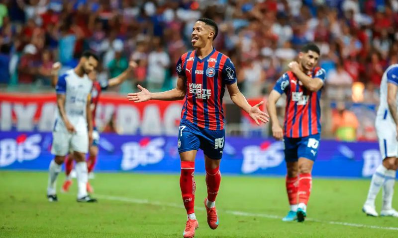 Bahia goleia Confiança por 5 a 0 e garante pentacampeonato da Copa do Nordeste