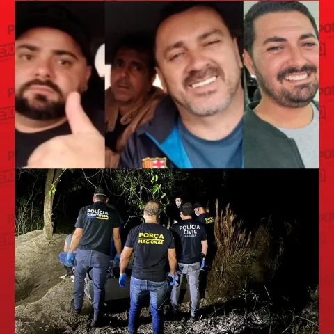Achado corpos dos quatro homens que saíram para cobrar dívida