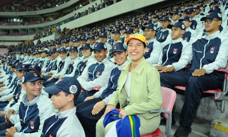 Governadora inaugura 2ª turma do Curso de Formação com 2.246 praças da PMPE