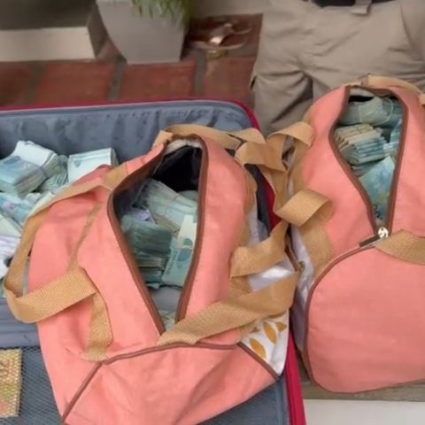 Família é presa por extorsão a médico; polícia apreende mais de R$ 3 milhões em malas