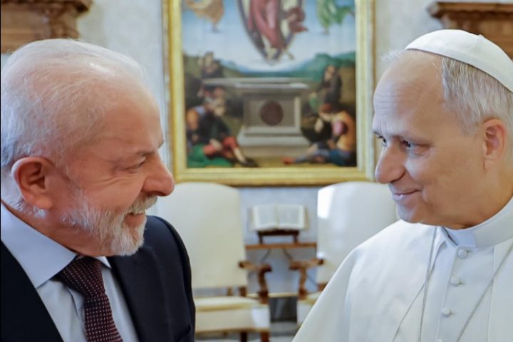 Lula tem encontro com o papa Leão 14 no Vaticano