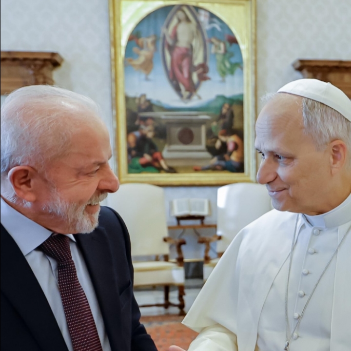 Lula tem encontro com o papa Leão 14 no Vaticano