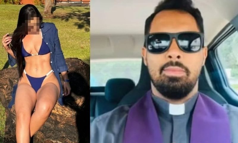 Padre flagrado com noiva de fiel na casa paroquial é afastado e novo pároco assume missas