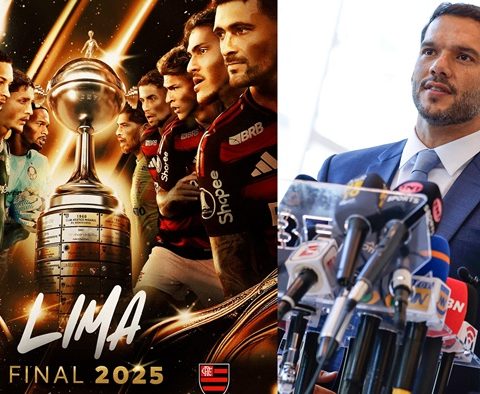 CBF avalia trazer final da Libertadores para o Brasil, diz presidente Samir Xaud