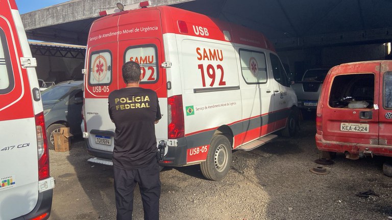 Operação Check-up 192, da PF, que apura fraudes na manutenção de ambulâncias do SAMU mira servidores municipais