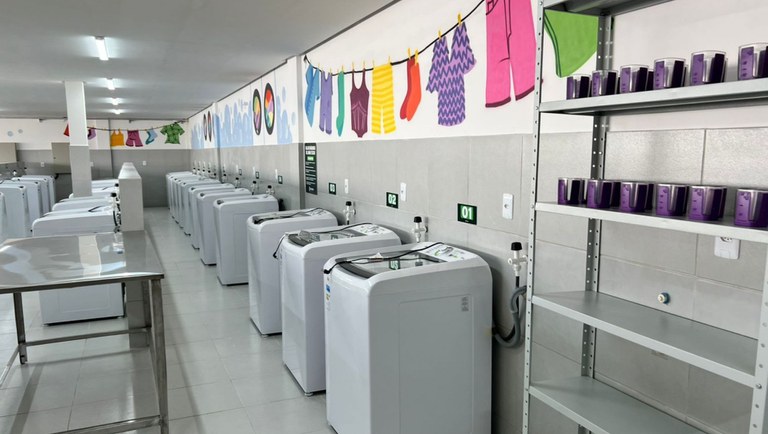 Projeto-piloto Governo Federal: Caruaru tem a primeira lavanderia pública do Brasil