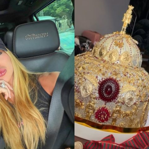 Virginia mostra panetone de luxo de R$ 6 mil comprado para irmão de Vini Jr