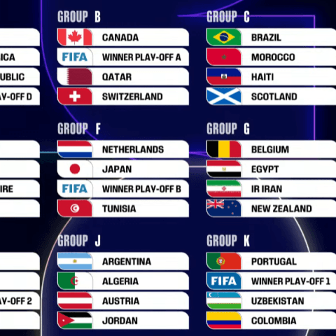 Copa do Mundo 2026: Brasil enfrenta Marrocos, Haiti e Escócia na primeira fase da Copa do Mundo; veja os 12 grupos