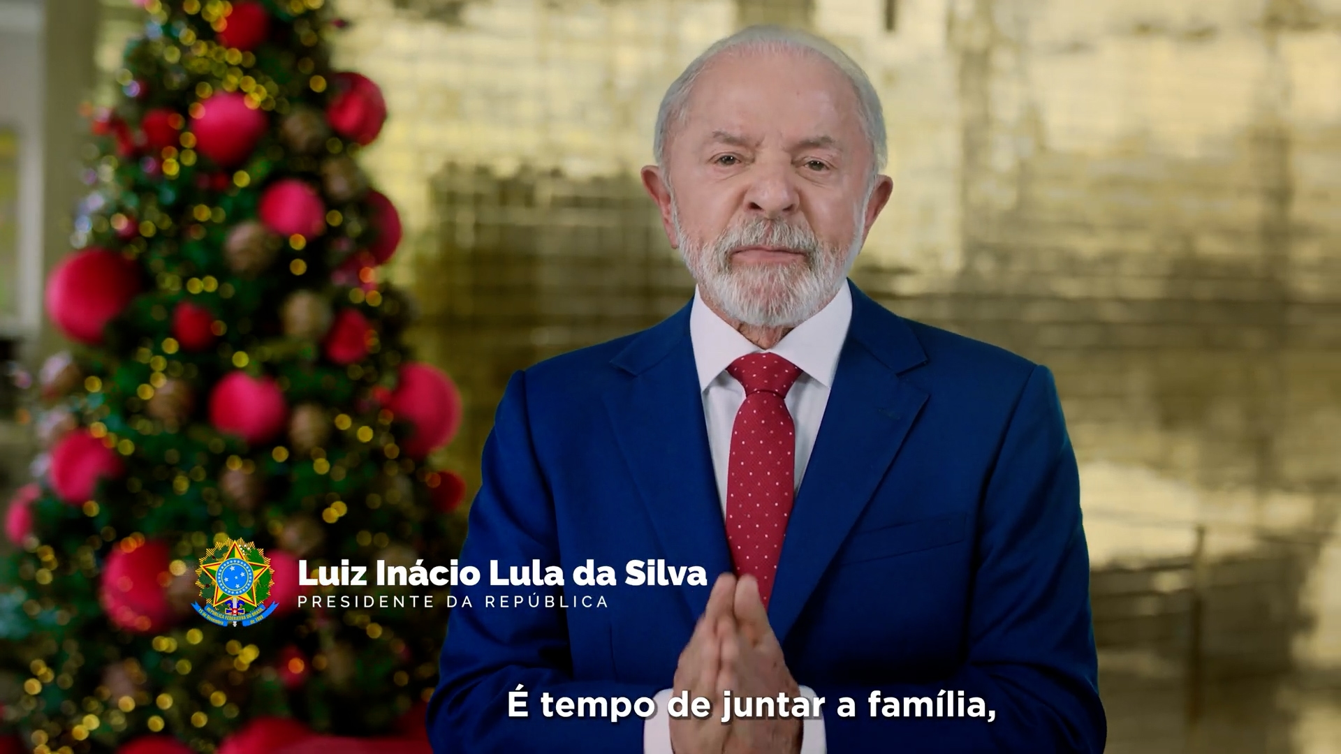 Em pronunciamento de Natal, Lula cita desafios do tarifaço e autonomia da PF, e comemora isenção do IR