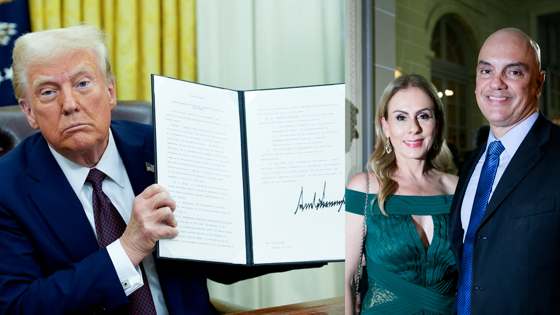 Governo Trump retira Alexandre de Moraes e esposa da lista de sanções da Lei Magnitsky