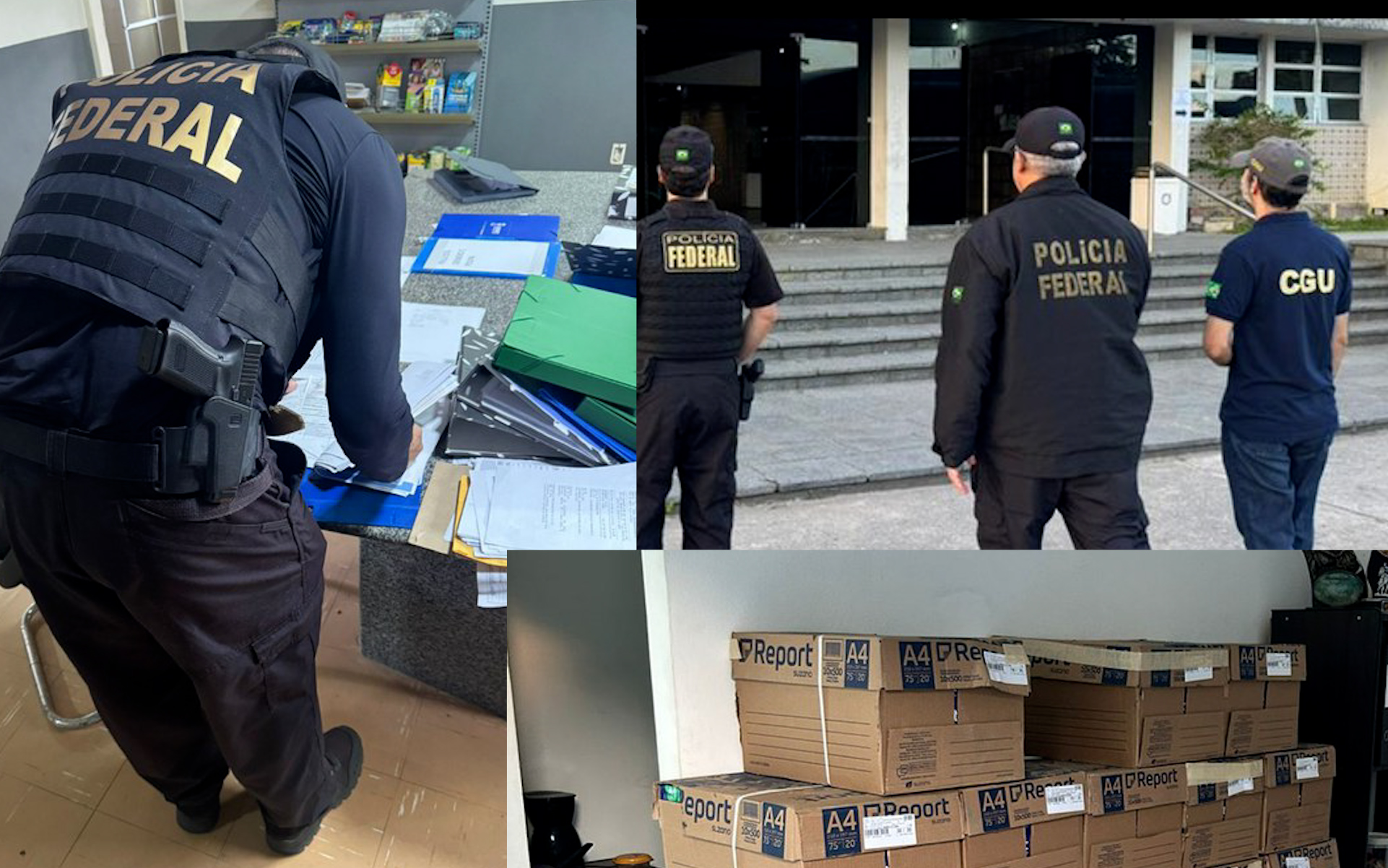 PF nas ruas: Operação desmonta crimes licitatórios e lavagem de dinheiro em Barreiros, Bezerros, Escada e mais 5 cidades de PE