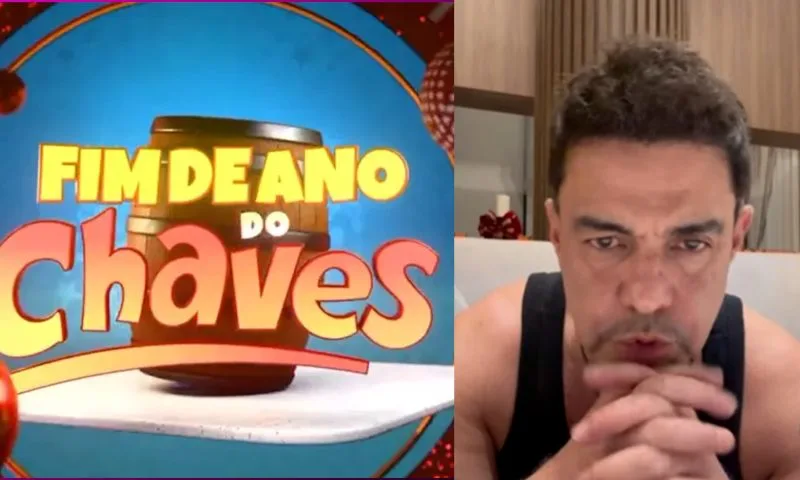 SBT troca especial de Zezé Di Camargo de Natal por episódio inédito de ‘Chaves’