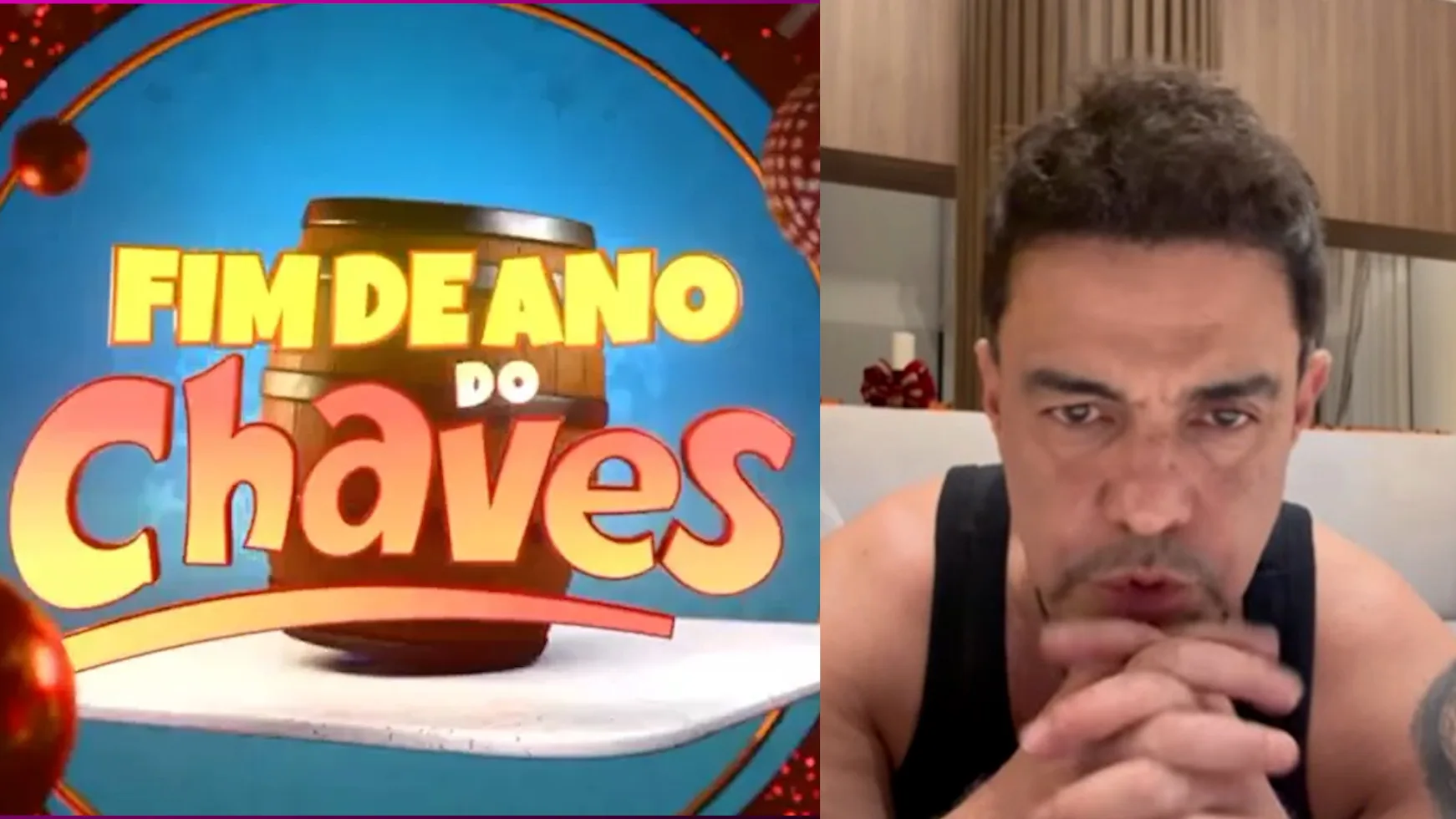 SBT troca especial de Zezé Di Camargo de Natal por episódio inédito de ‘Chaves’