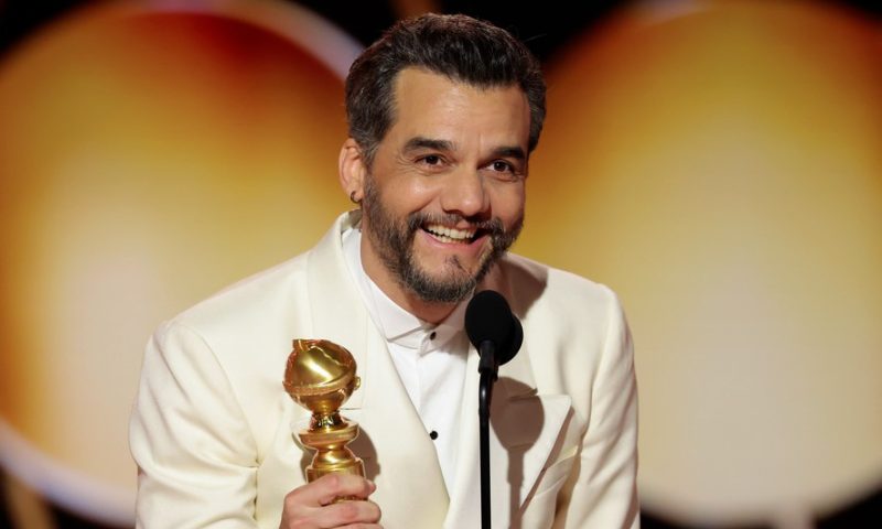 ‘Viva o Brasil, viva a cultura brasileira’,diz Wagner Moura ao vencer o Globo de Ouro de melhor ator no filme ‘O agente secreto’