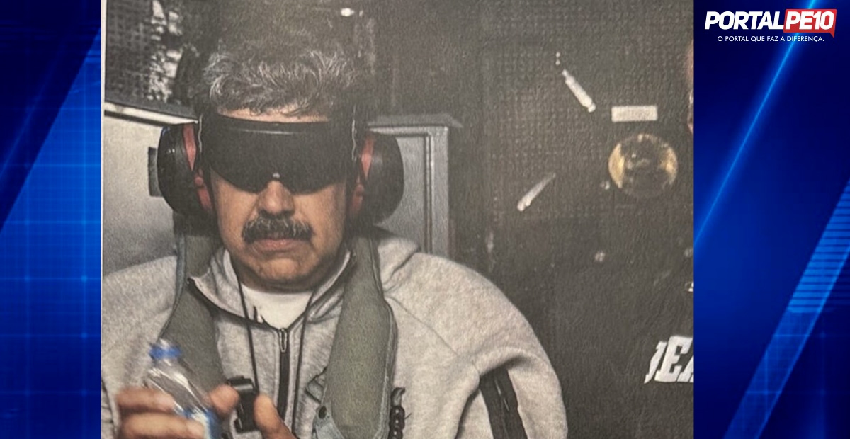 Trump publica foto de Maduro dentro de navio a caminho de Nova York