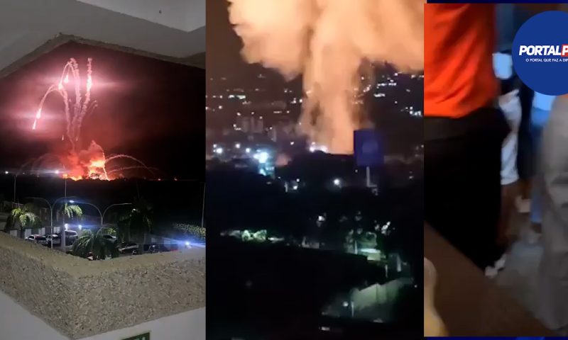 Explosões são ouvidas em Caracas, e Venezuela fala em ataque dos EUA;Maduro convoca emergência nacional