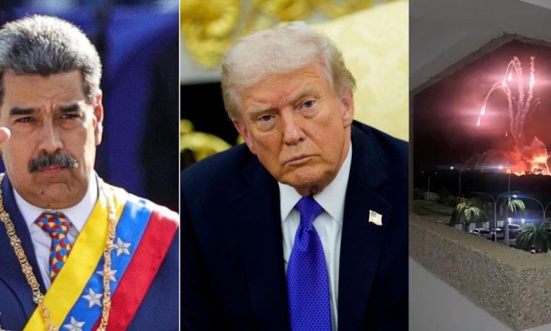 Trump confirma ataque dos EUA à Venezuela e diz que Maduro foi capturado;veja vídeo