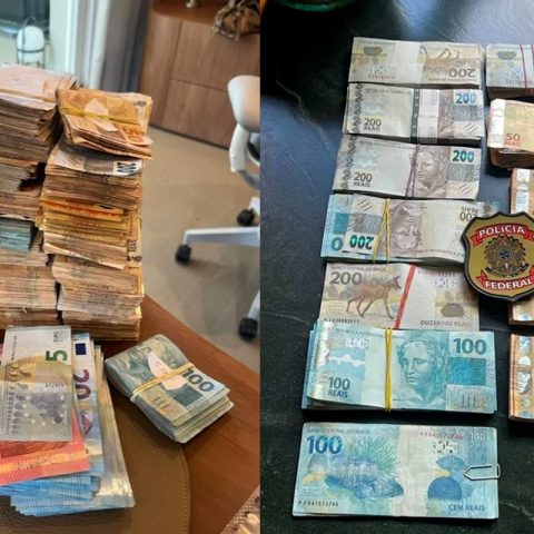 PF encontra pilhas de dinheiro em operação contra o Banco Master