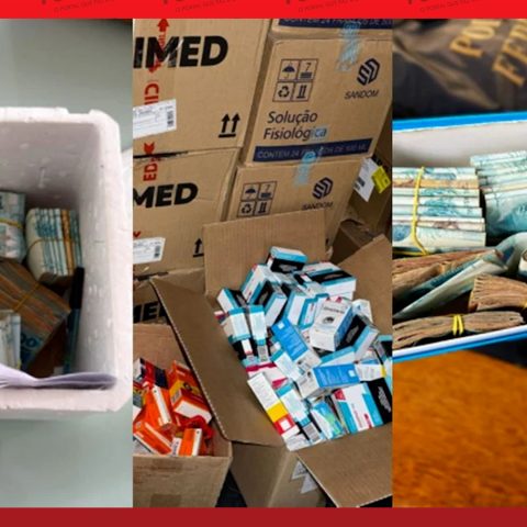 Seis prefeituras são alvo da PF por fraude milionária na Saúde; polícia acha pilha de dinheiro dentro de caixa de isopor