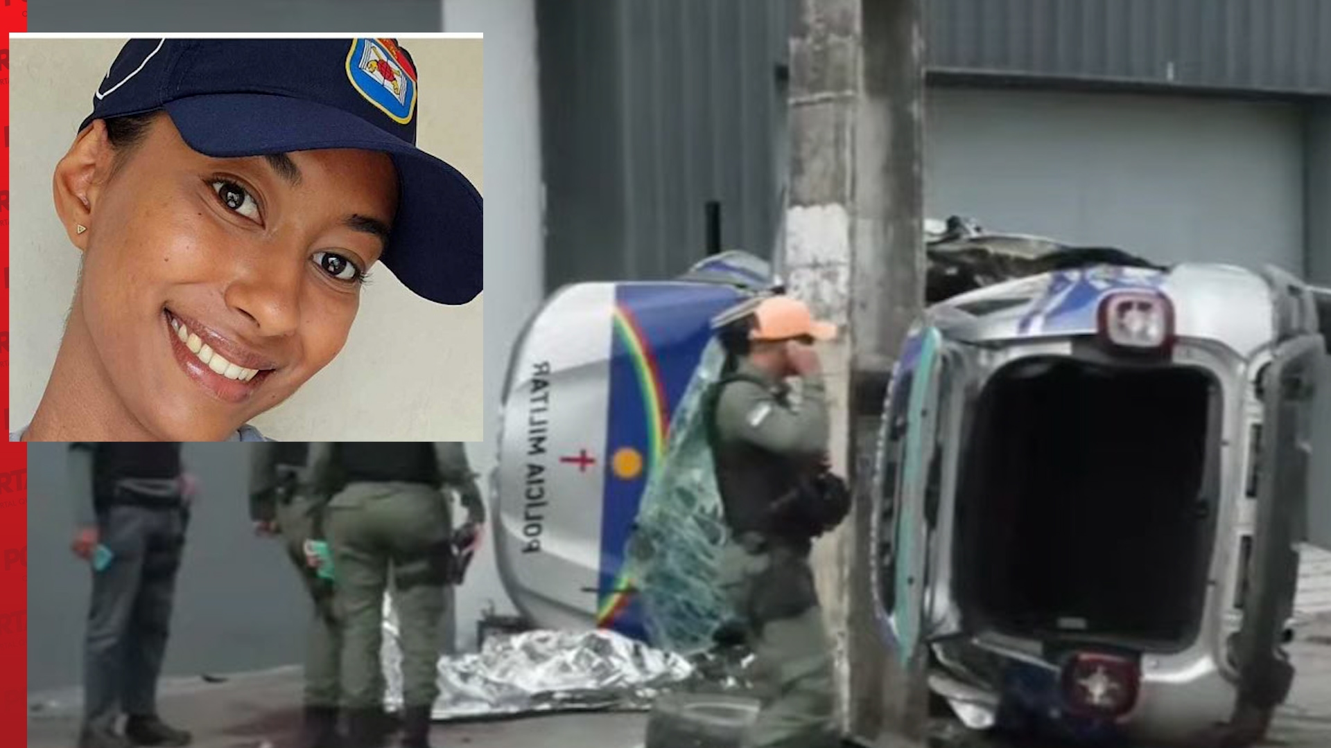 PM de 28 anos que morreu em acidente com viatura era recém-formada e deixou filho de 4 anos