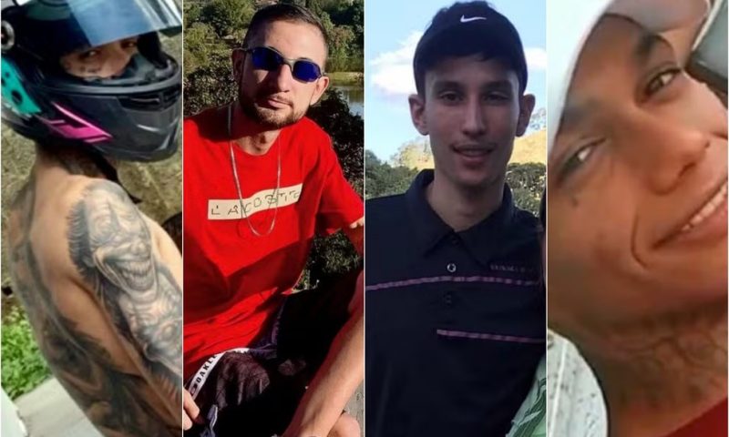 Corpos achados amarrados são de quatro amigos que estavam desaparecidos