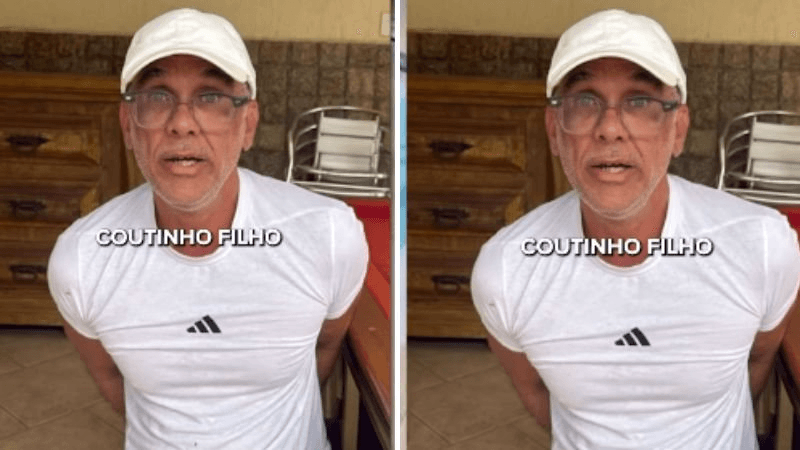 Polícia divulga novas imagens da prisão do bicheiro Aldisinho e dispara: “Uma hora a aposta perde”