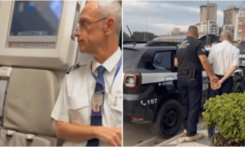 Piloto da companhia aérea Latam é preso dentro de avião suspeito de manter rede de abuso sexual infantil