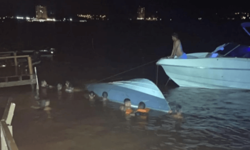 Acidente com lancha deixa  6 mortos entre elas uma  criança de 3 anos