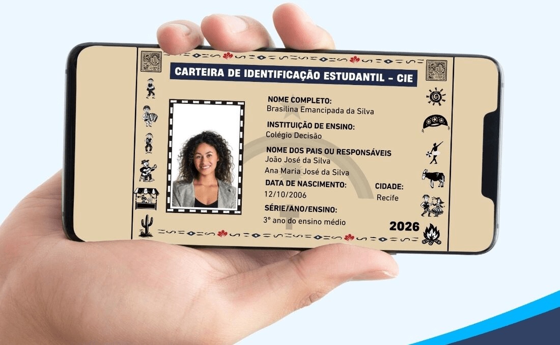 Carteira de Identificação Estudantil 2026 pode ser solicitada a partir desta segunda (23); veja como