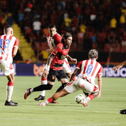 Em jogo de 6 gols, Sport e Náutico empatam no 1º jogo da final do Pernambucano 2026