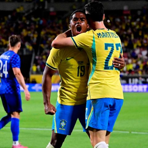Brasil vence a Croácia em último teste antes da convocação para a Copa