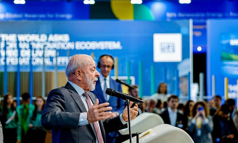 Na Alemanha,Lula defende agronegócio brasileiro e critica barreiras comerciais impostas pela UE