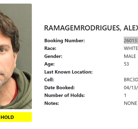 EUA divulgam imagem de Ramagem preso