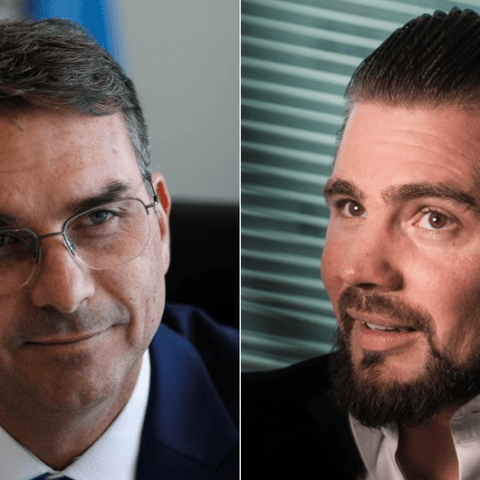 Ex-apresentadora detona Flávio Bolsonaro e Daniel Vorcaro: “Dinheiro criminoso de Vorcaro bancou o filme”