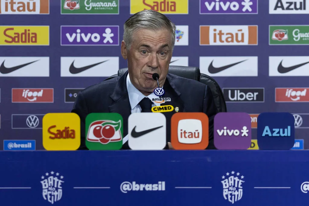 ‘Ele vai jogar se merecer’, diz Ancelotti sobre convocação de Neymar para Copa do Mundo