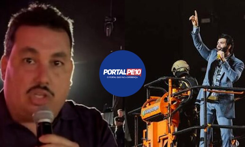 Prefeito de Surubim chama Gusttavo Lima de “ladrão” e cobra devolução de cachê após cancelamento de show
