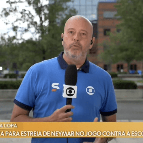 Alex Escobar é afastado da cobertura da Copa do Mundo após mal-estar